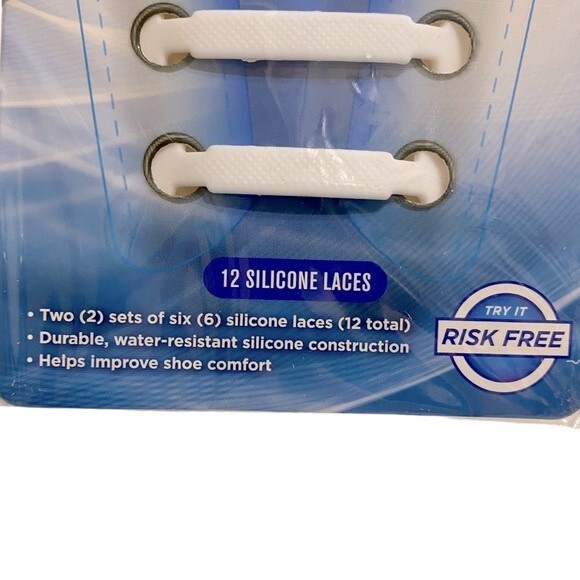 SOF SOLE UNISEX NO TIE SILICONE SHOE LACES - Picture 3 of 3